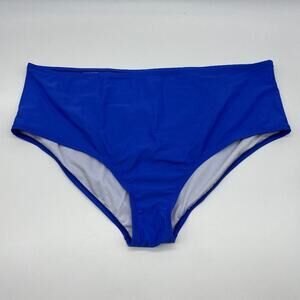 NWT Swimsuits for All Blue Bikini Swim Bottom